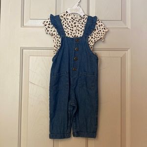 Baby Girl Jessica Simpson 2 Piece Set 12 Months